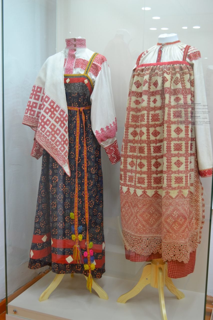 Народный костюм архангельской губернии