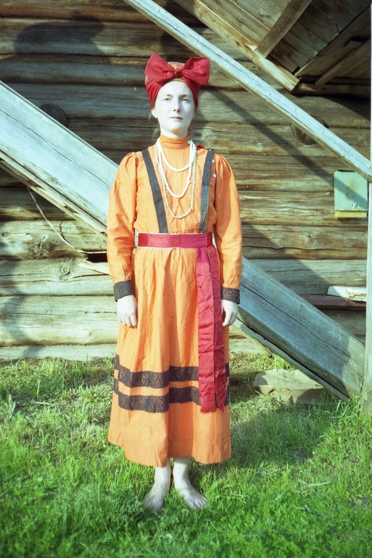 Северный народный костюм Архангельской губернии