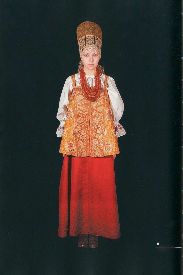 Народный костюм Архангельской губернии