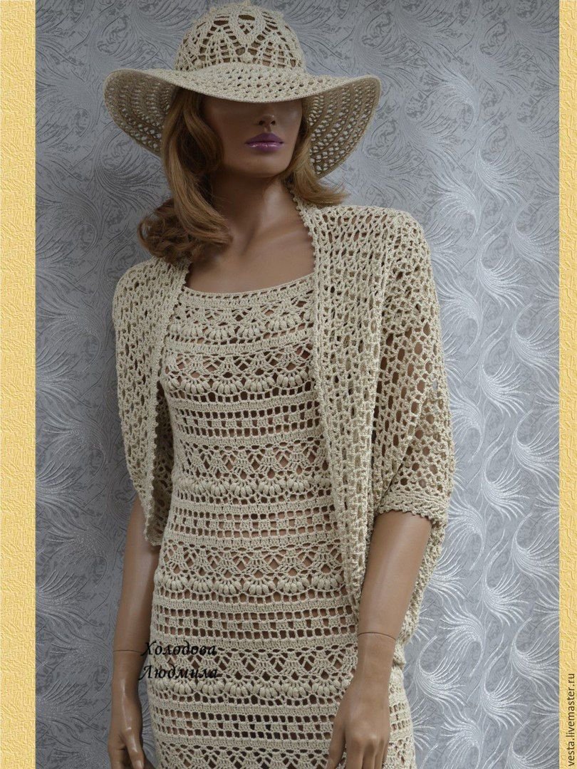 Этнические костюмы крючком