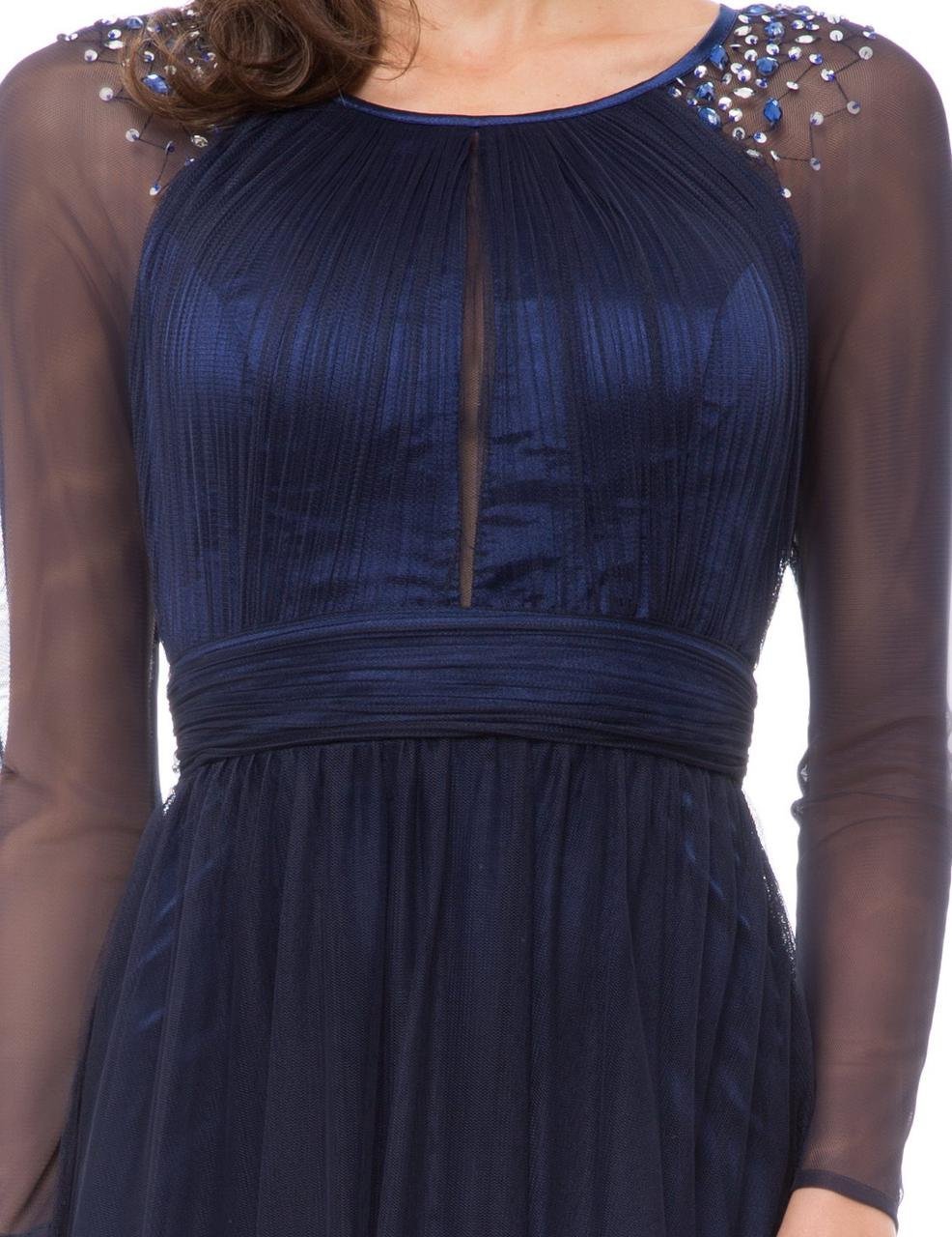 Платье из плиссированной ткани розовое