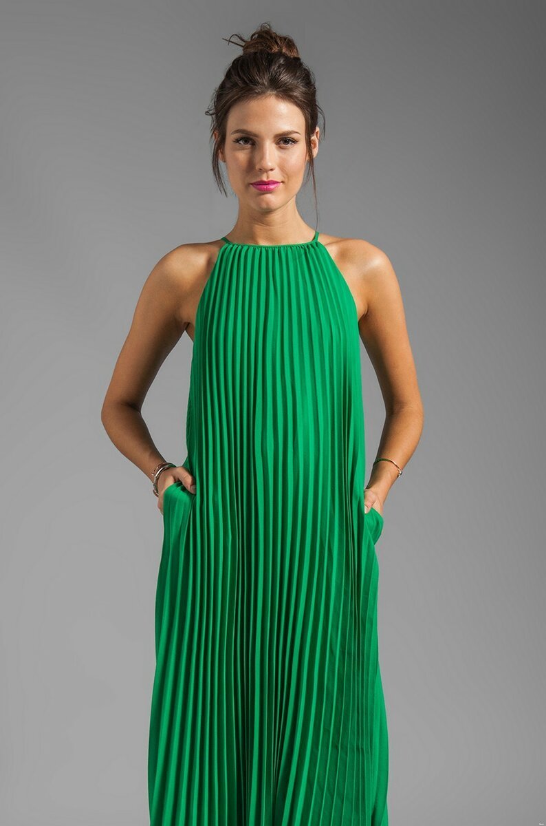 Плиссированные платья