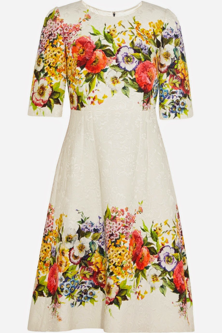 Летнее платье из купона