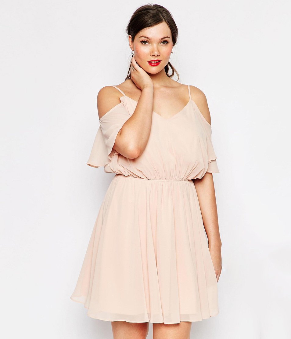 Свадебные платья миди плюс сайз