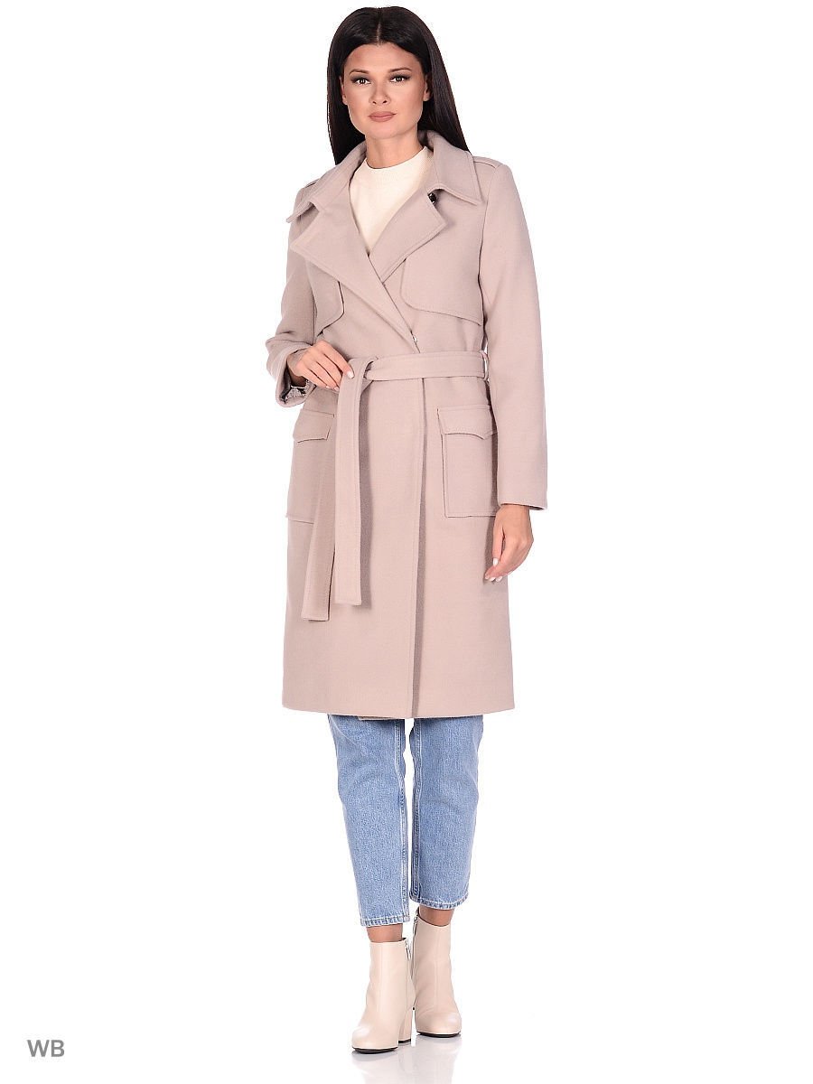 Пальто демисезонное женское фабрика калужанка артикул 2930 Алина