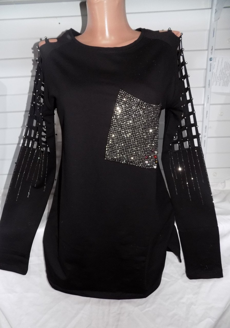 Платье сверху сетка с бусинами