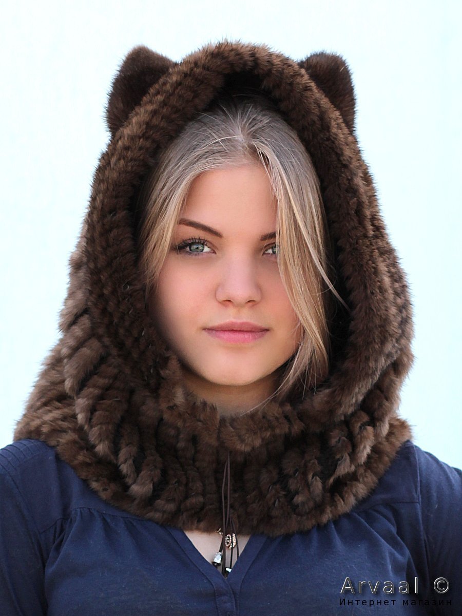 Капюшон с ушками