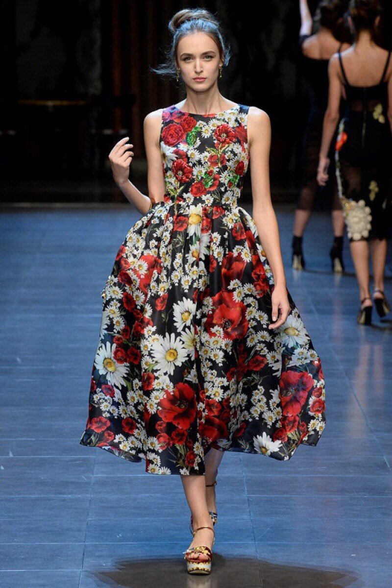 Платья Дольче Габбана 2020