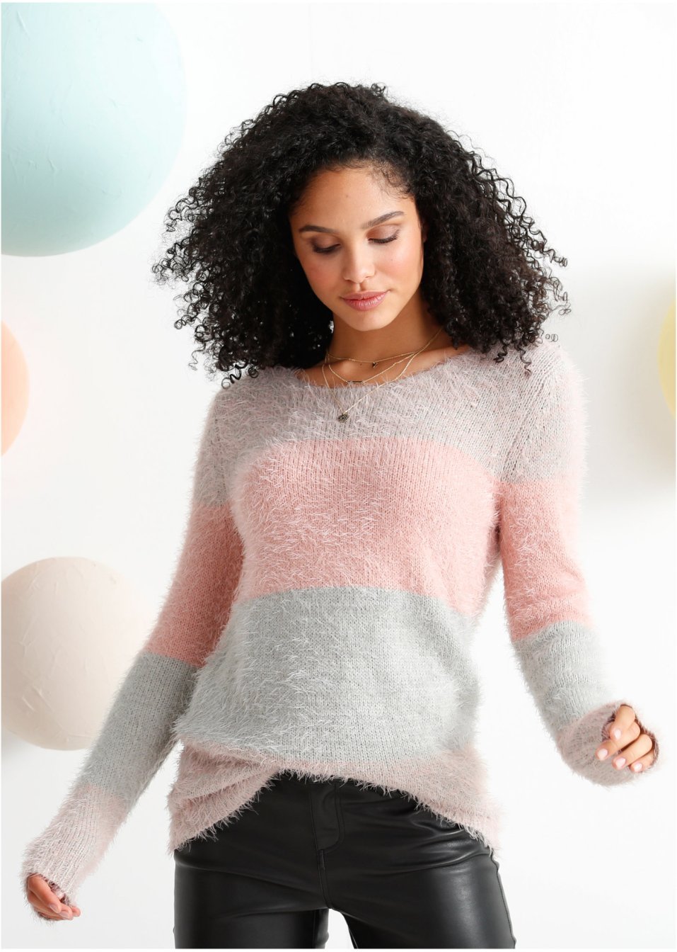 Свитер из пуха норки