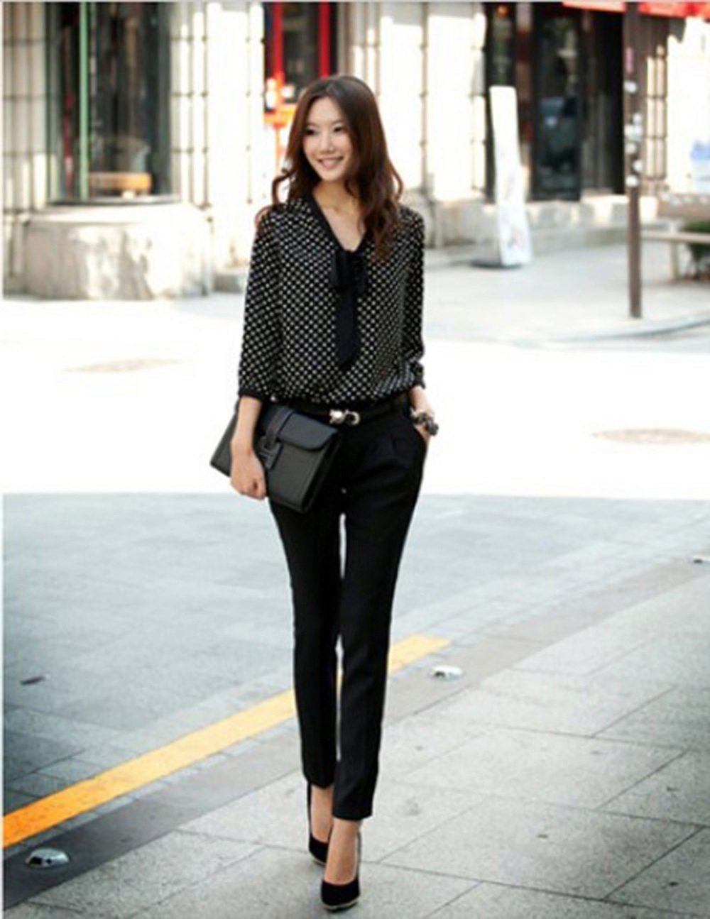 Брюки с рубашкой женские