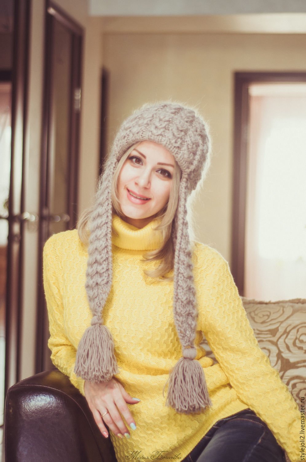 Шапка бини техника свинг