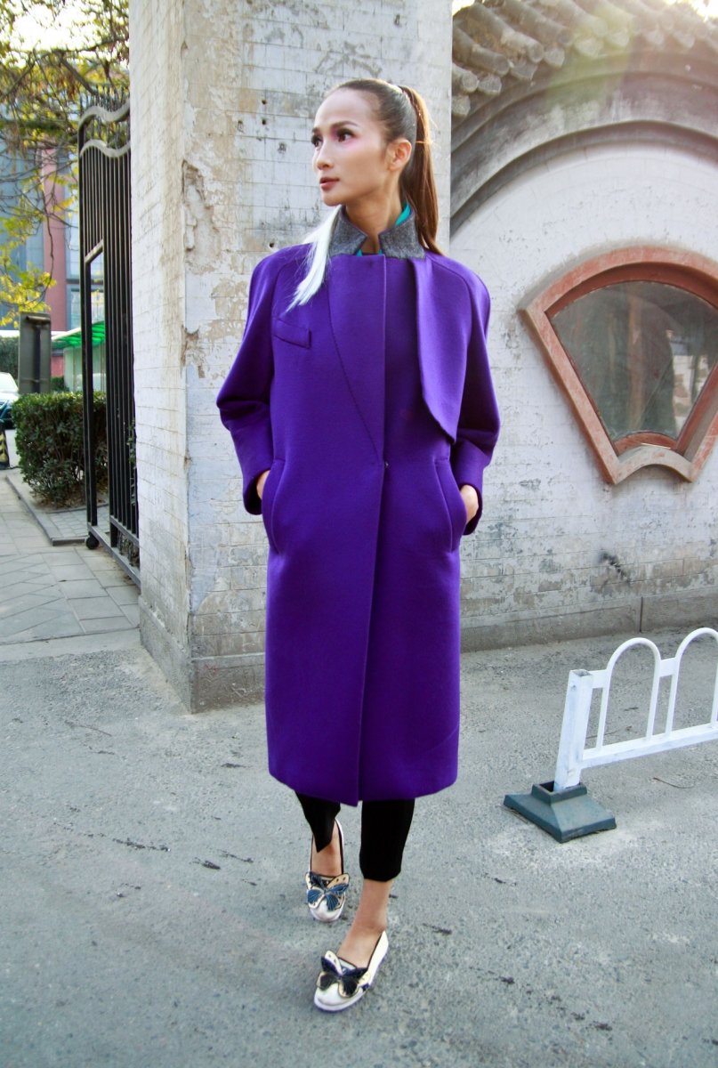 Пальто Арго 2000 лавандовый