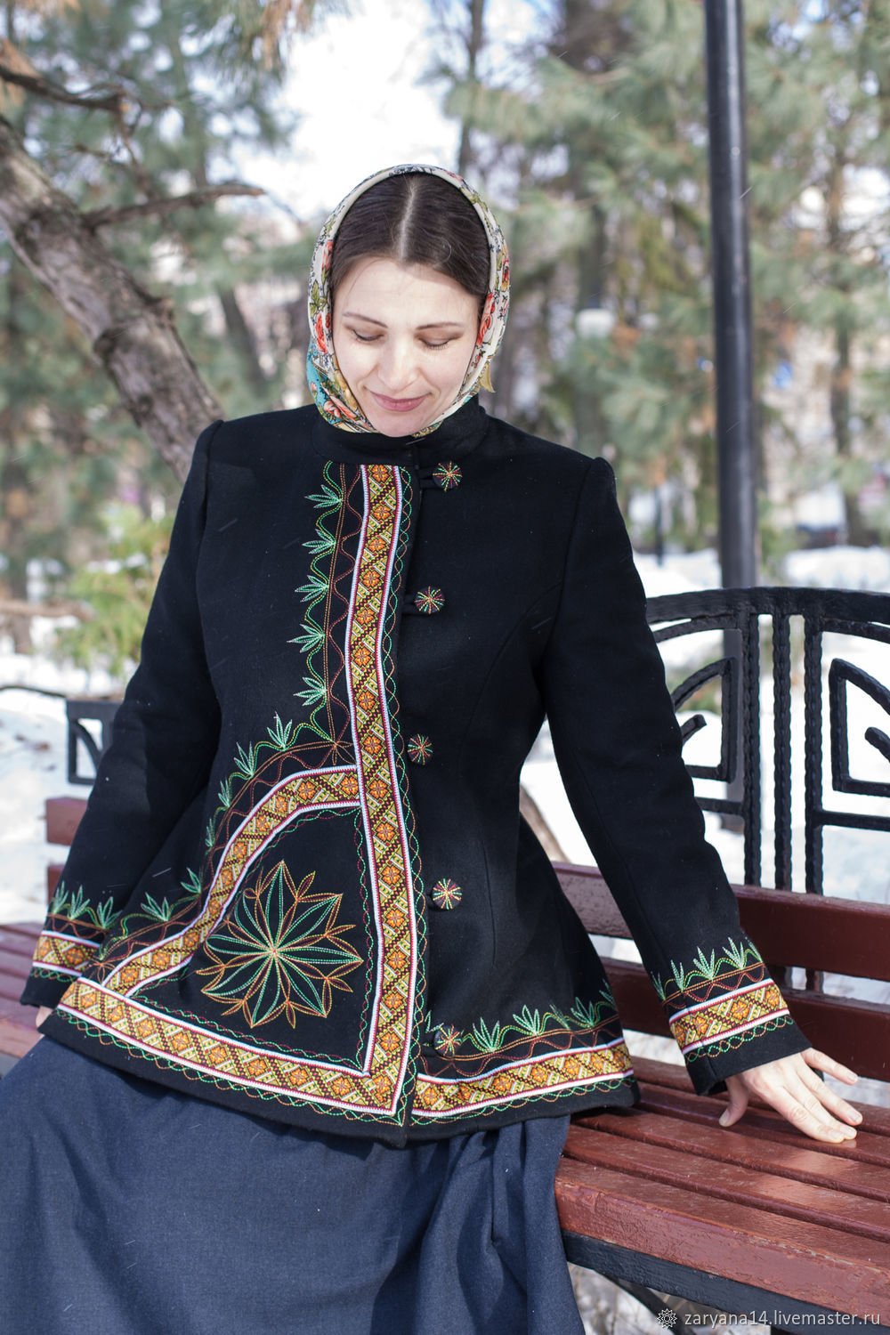 Верхняя одежда в русском стиле