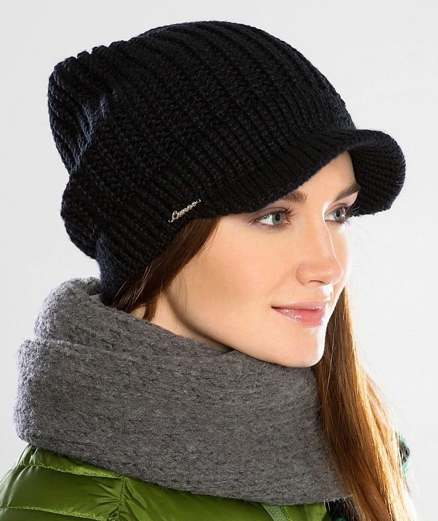 Вязаные Кепки для женщин спицами