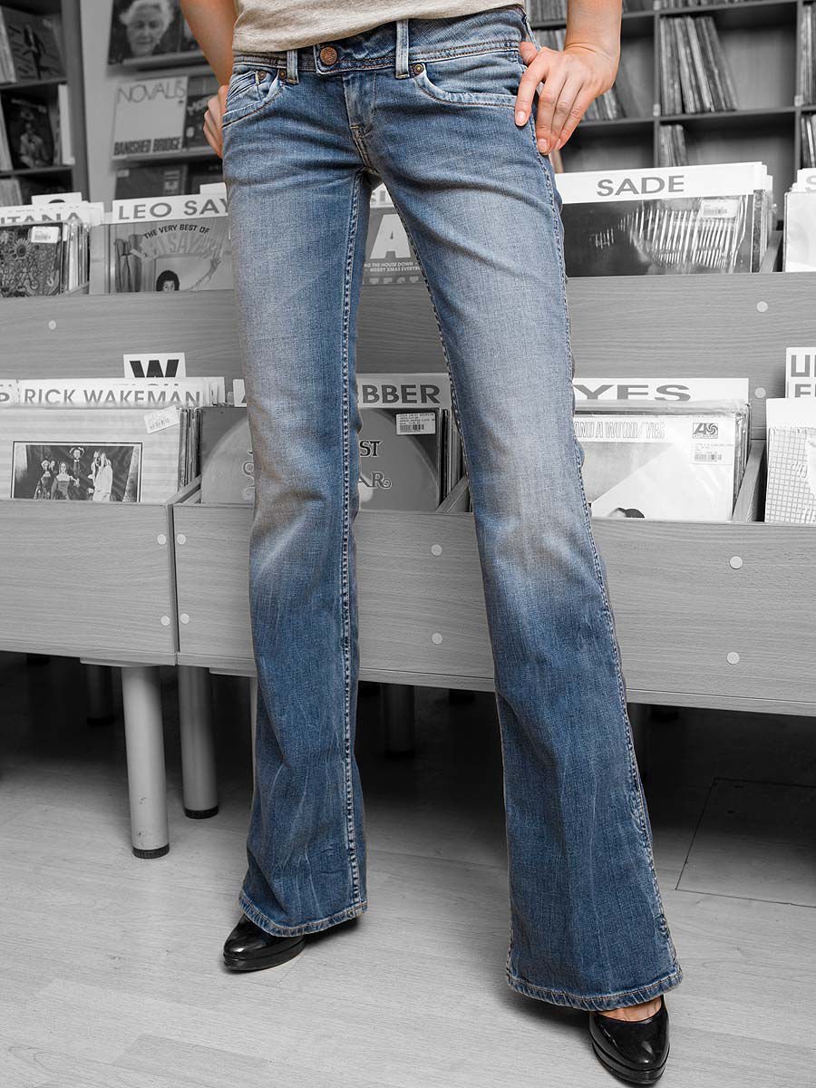 Джинсы attico клеш