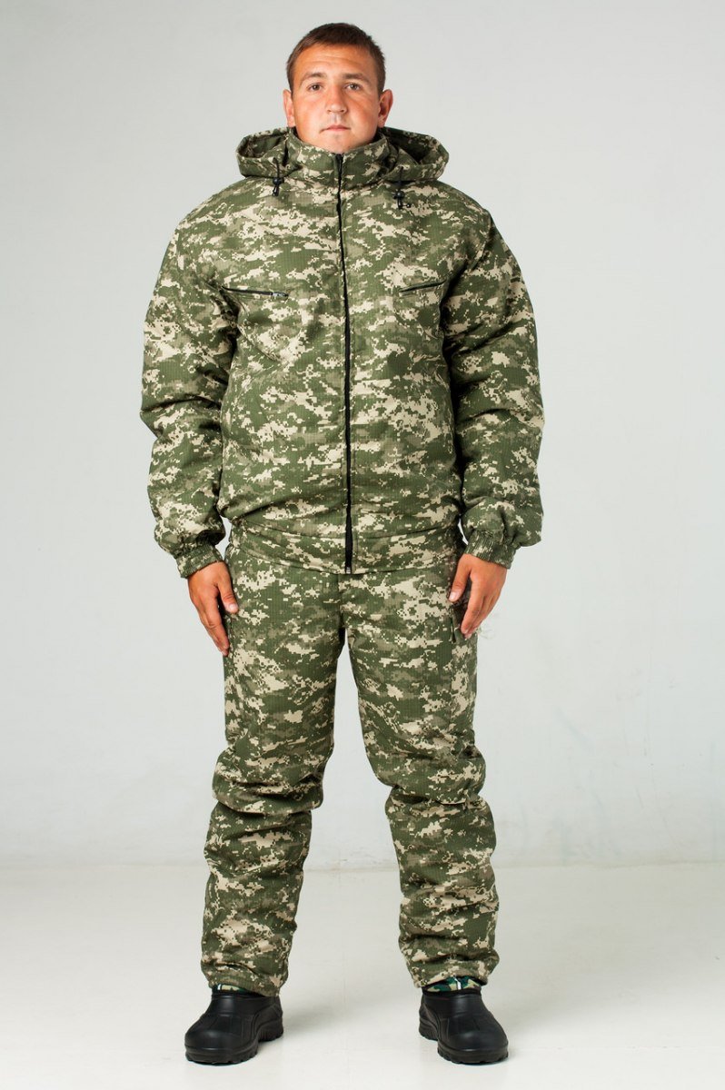 Зимний камуфляжный костюм