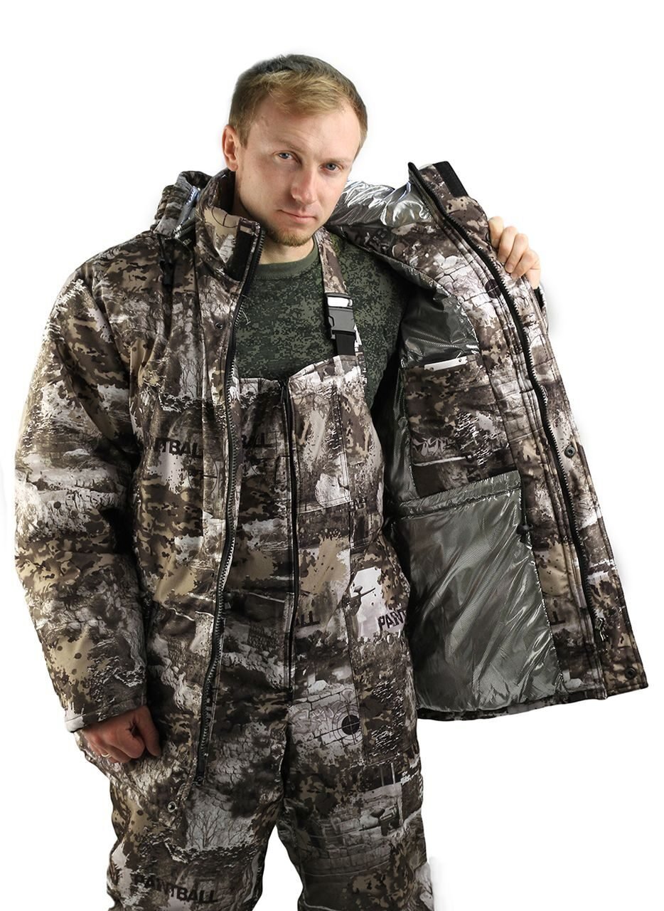 Детский зимний камуфляж