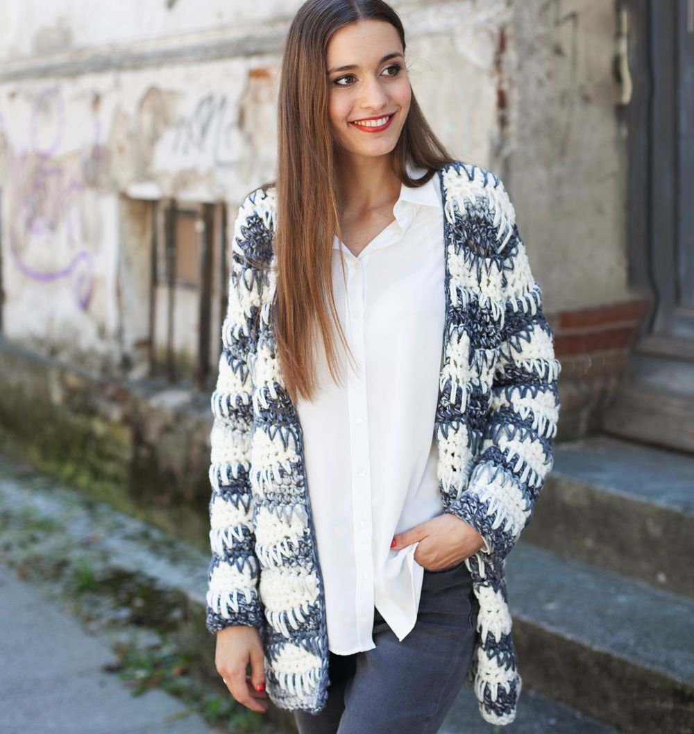 Кофта из пуффи