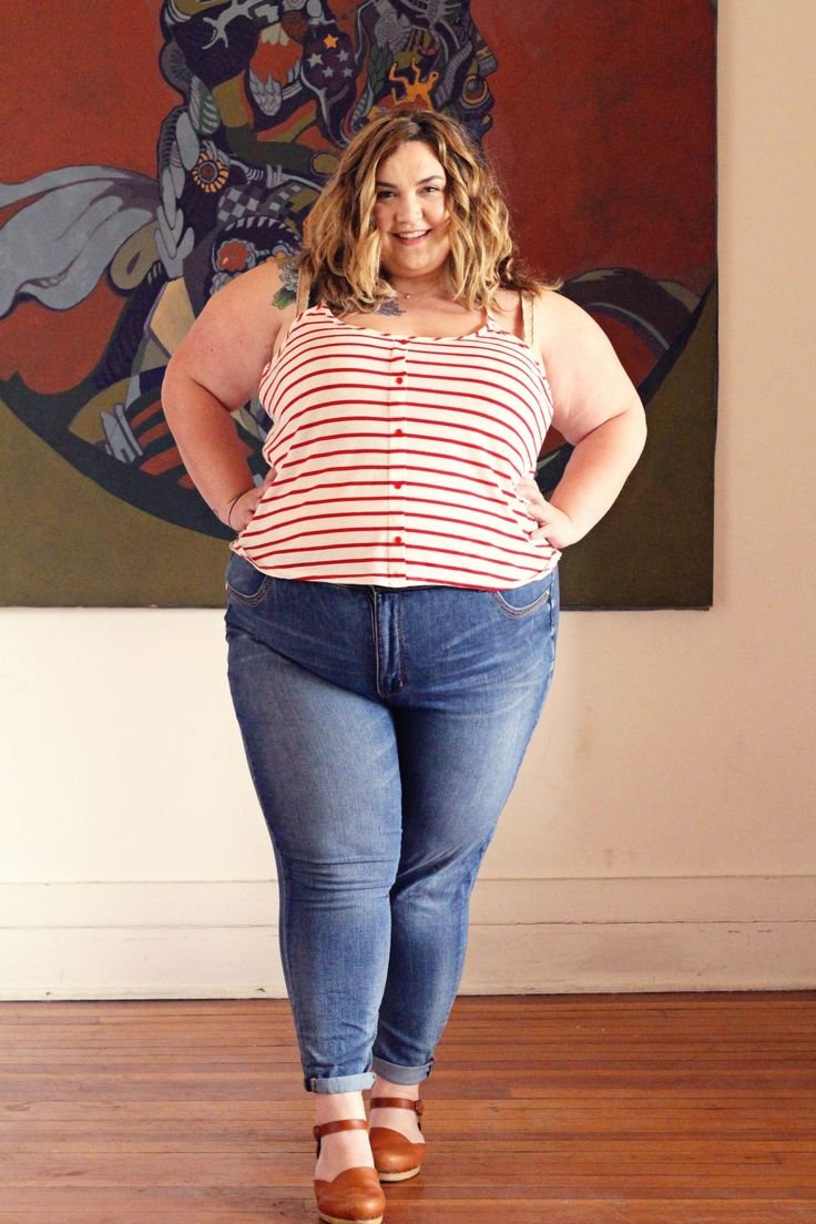 Джинсы для толстых женщин