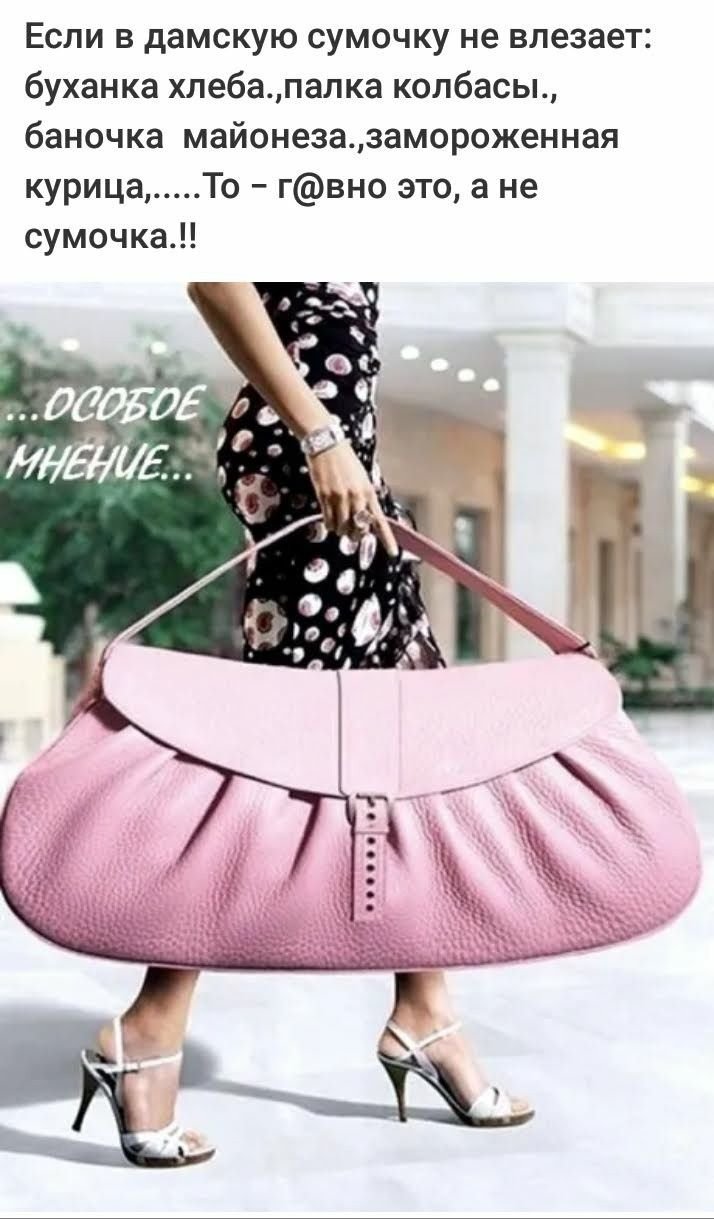 Высказывания про сумки