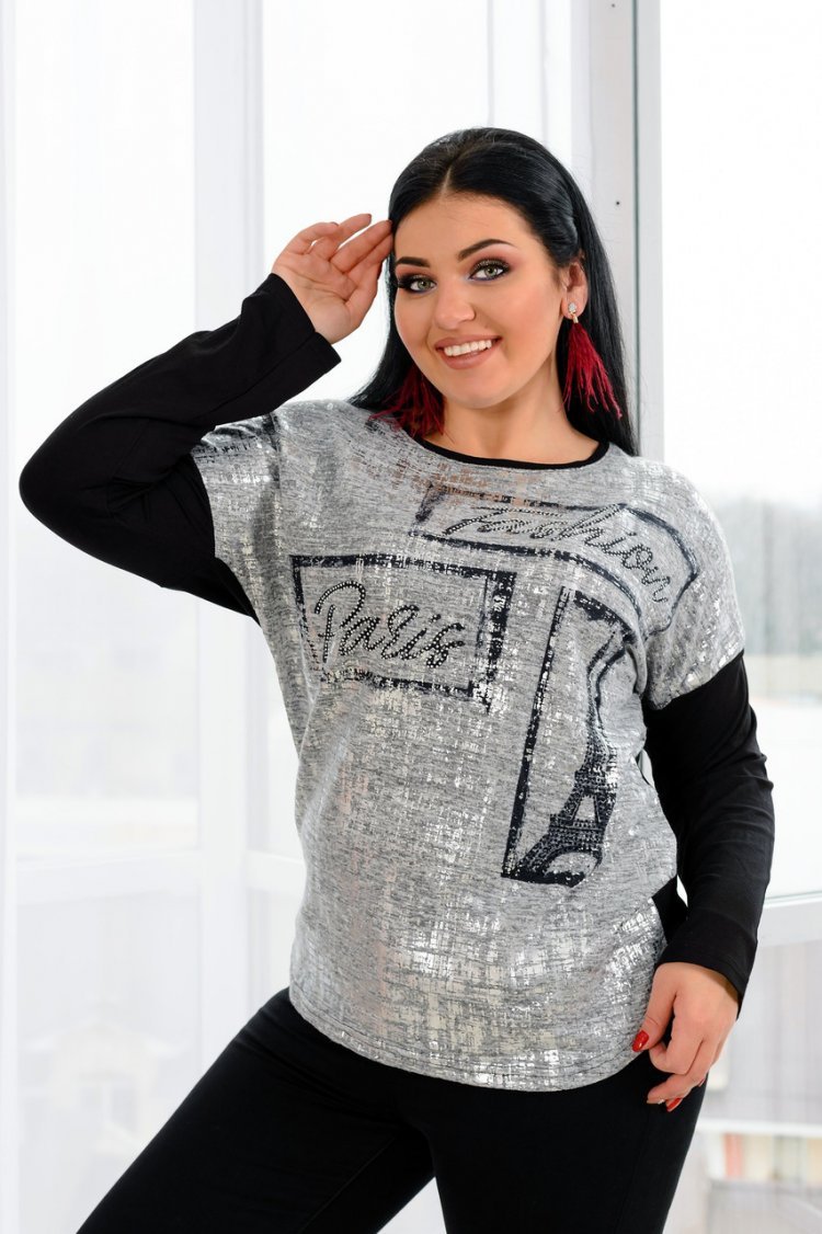 Нарядный джемпер женский