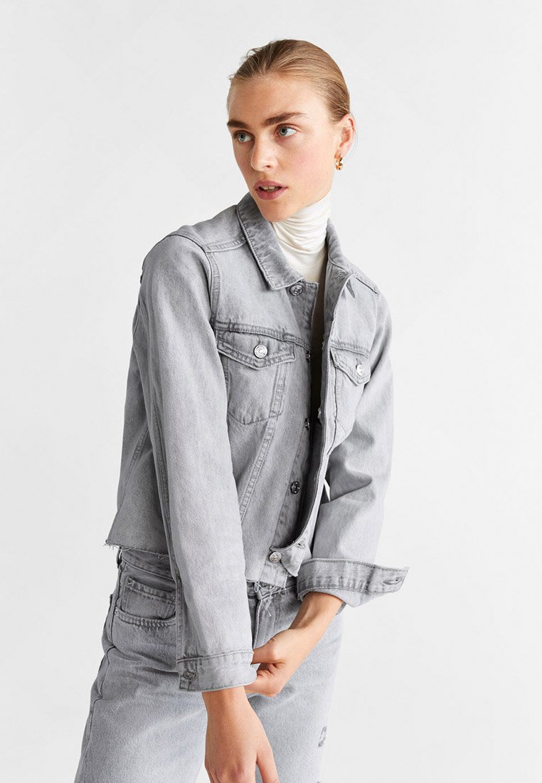 Mango джинсовая куртка женская Oversize