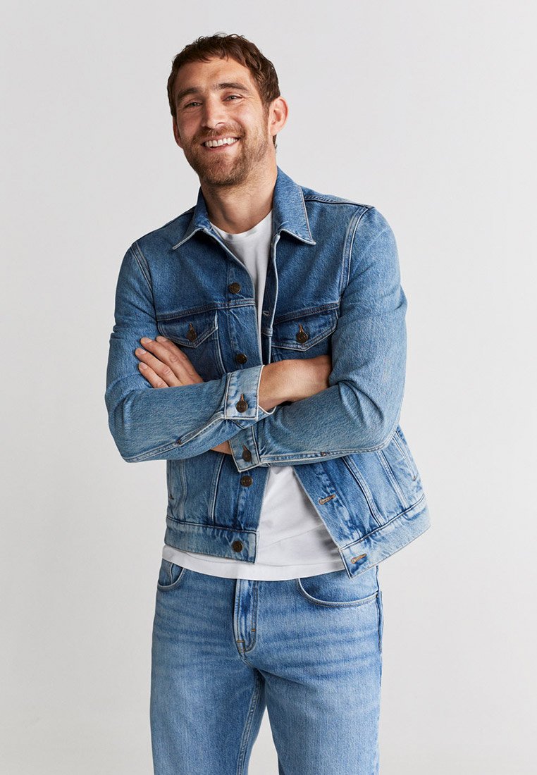 Манго джинсовая куртка