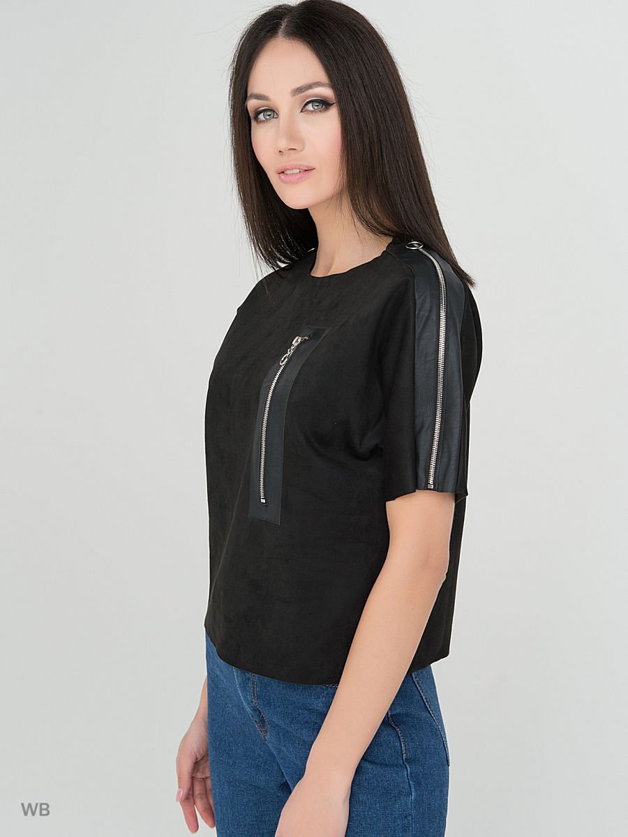 Толстовка с прозрачными рукавами