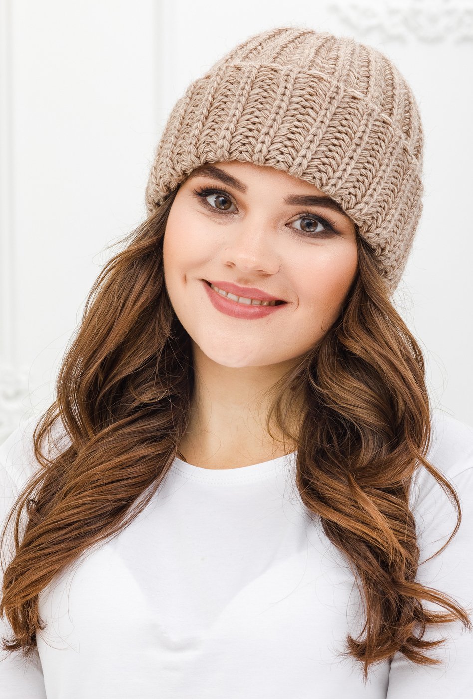 Вязаные шапки для женщин