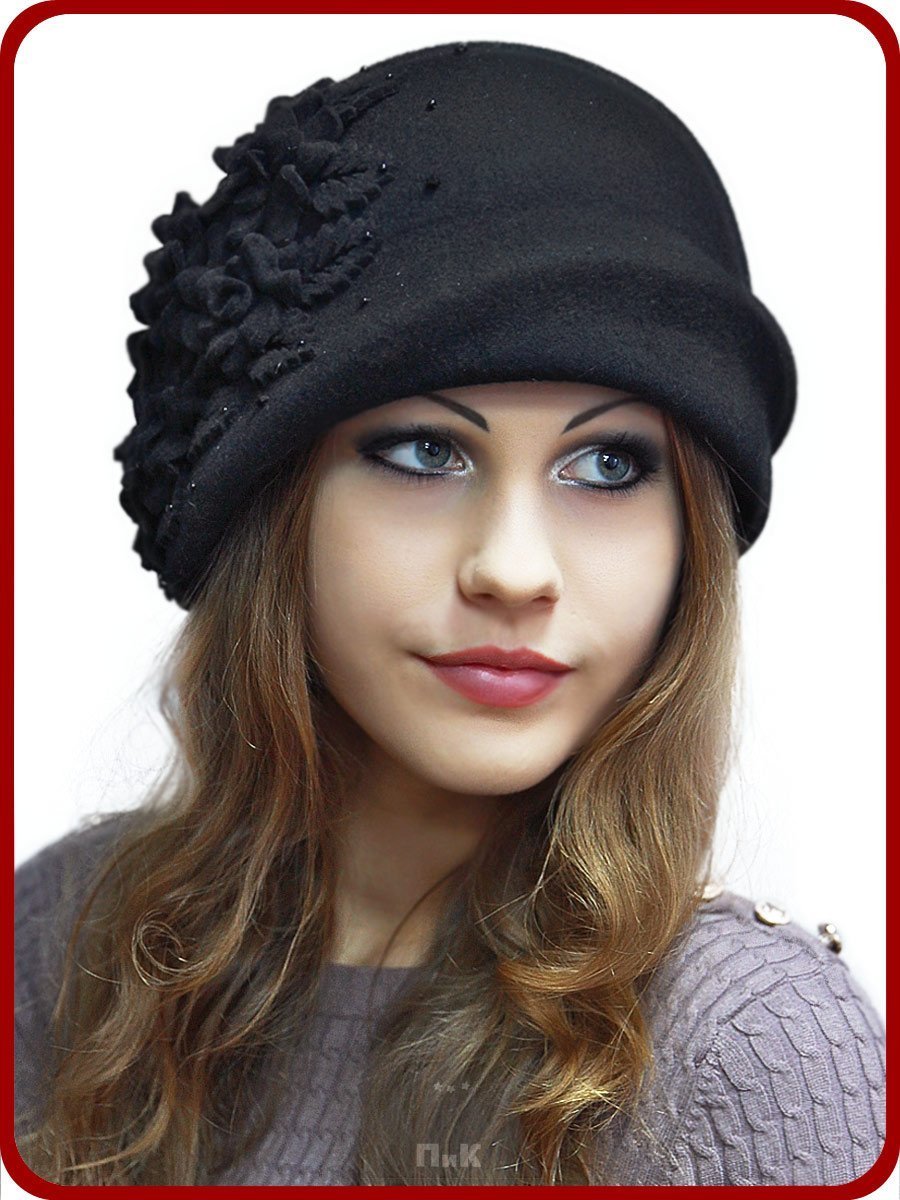 Круглые шапки женские