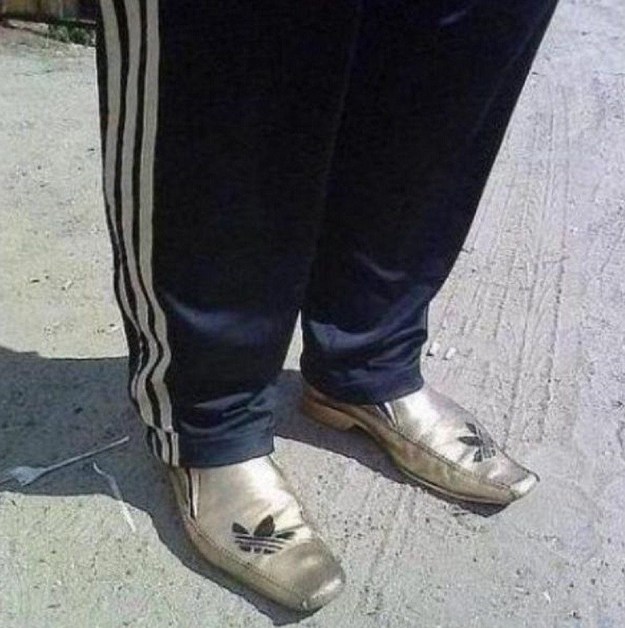 Туфли тупоносы штаны адидас