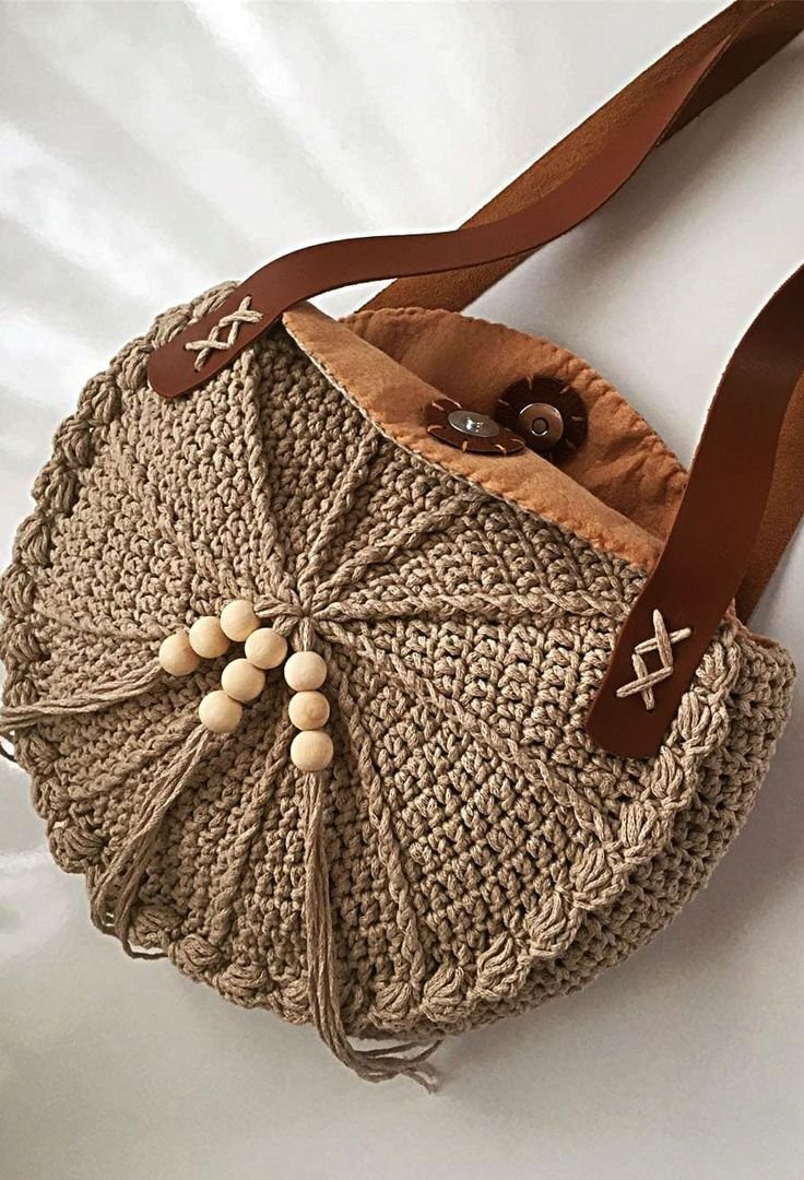 Сумка из хлопкового шнура