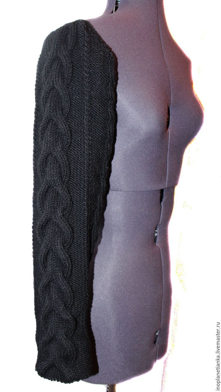 Жилетка с рукавами