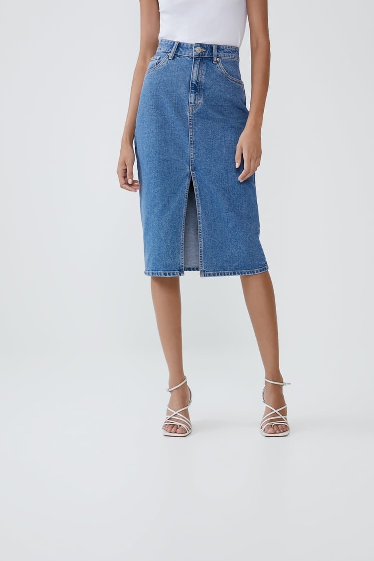 Джинсовая юбка Zara