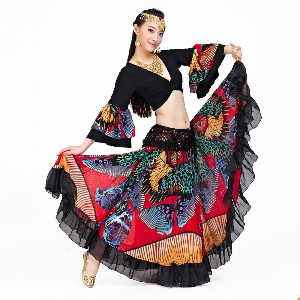 Костюм цыганки из платков