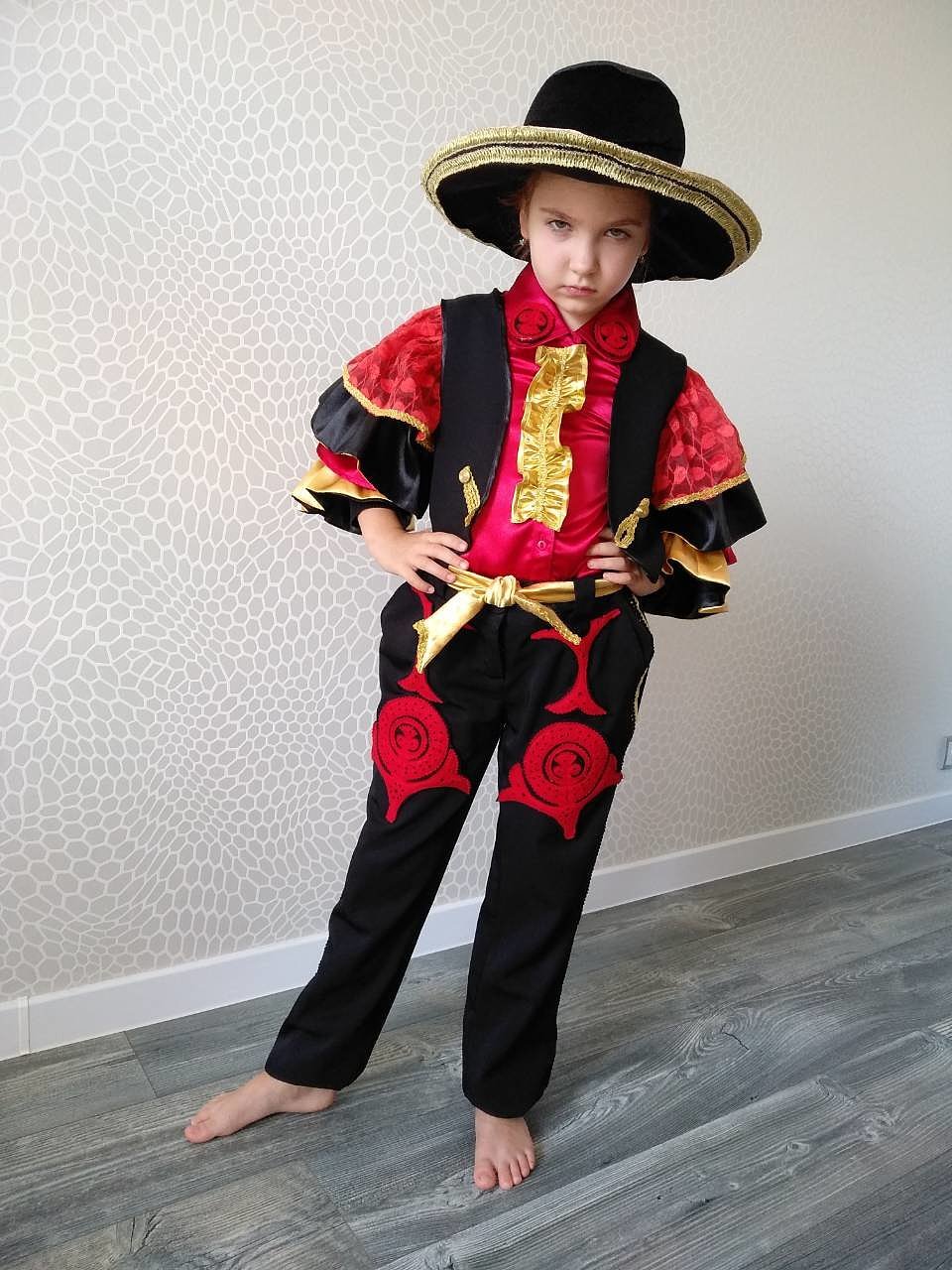 Испанский костюм для девочки
