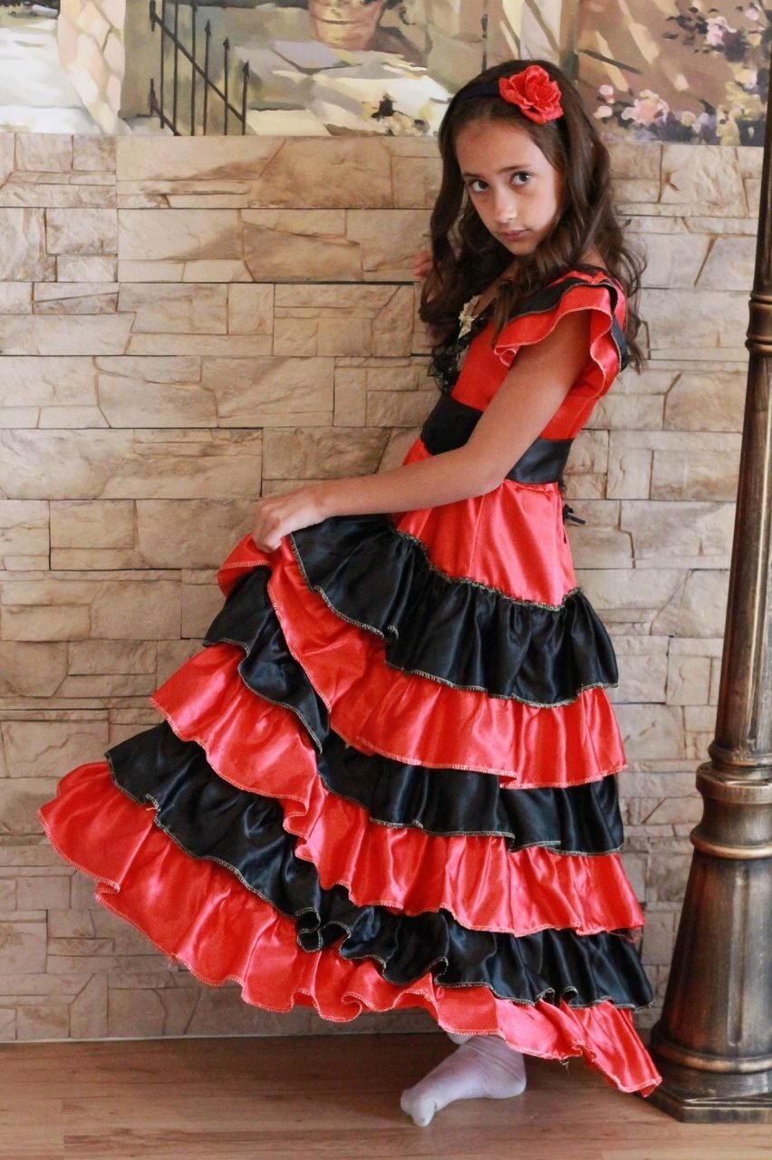 Испанский костюм для девочки