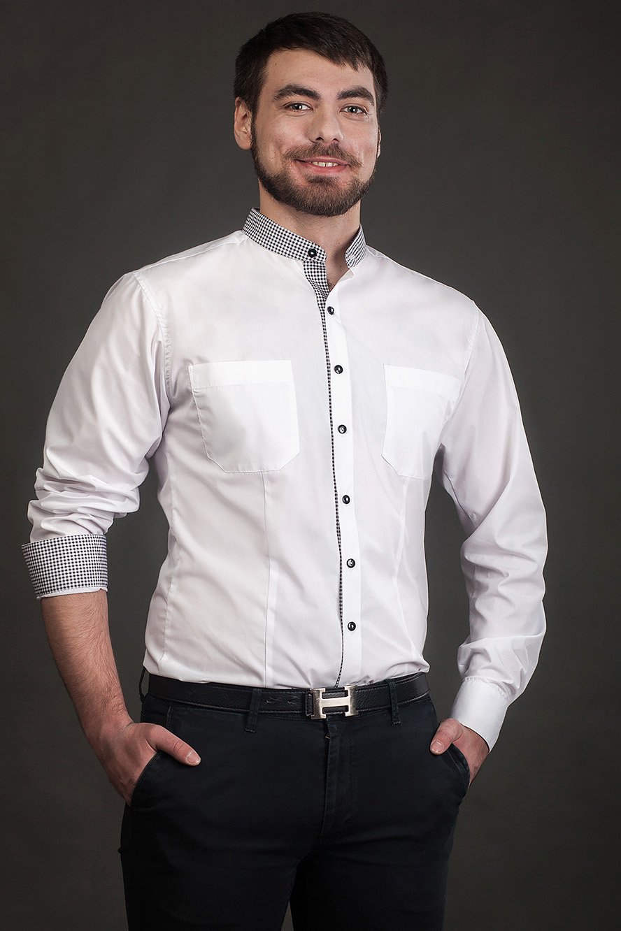 Рубашка с бабочкой