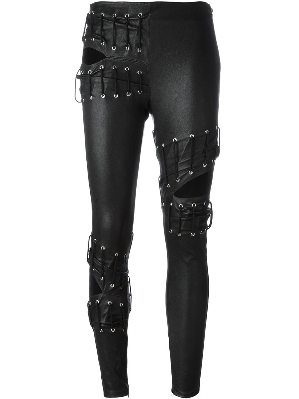 Брюки на шнуровке женские