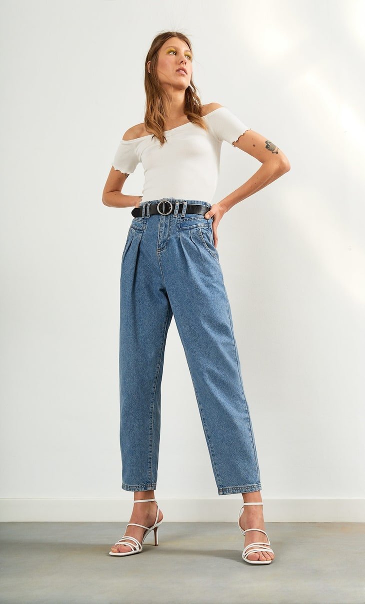 Джинсы Pepe Jeans Slim Crop High Waist