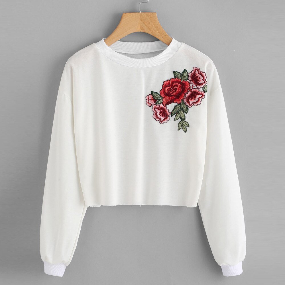 Вышивка на кофте