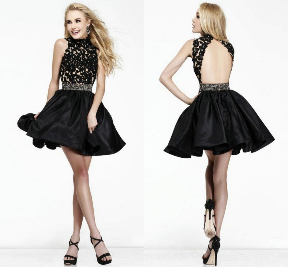 Вечернее платье короткое пышное
