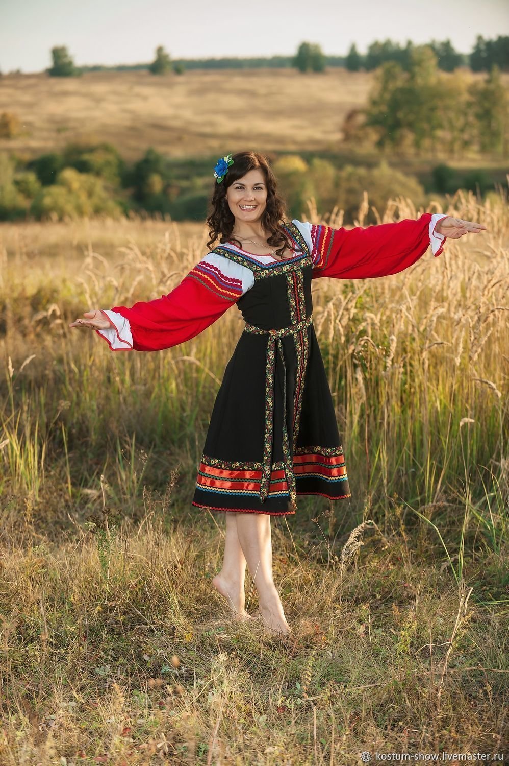 Фотосессия в народном стиле