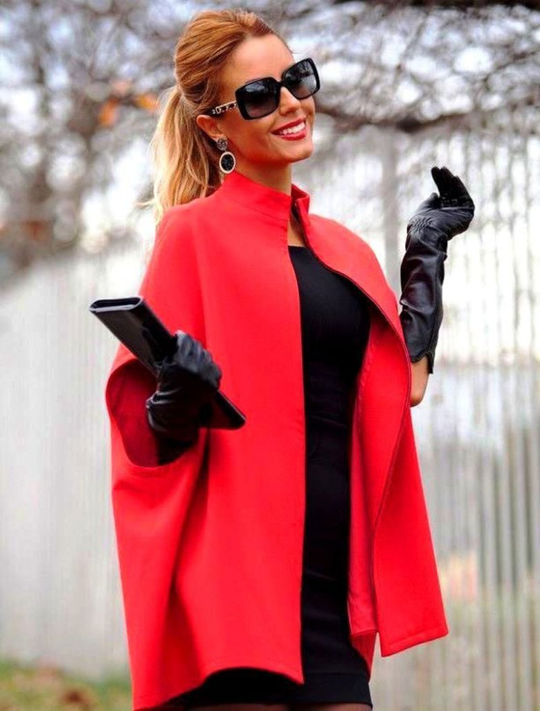 Красное пальто Весна 2022