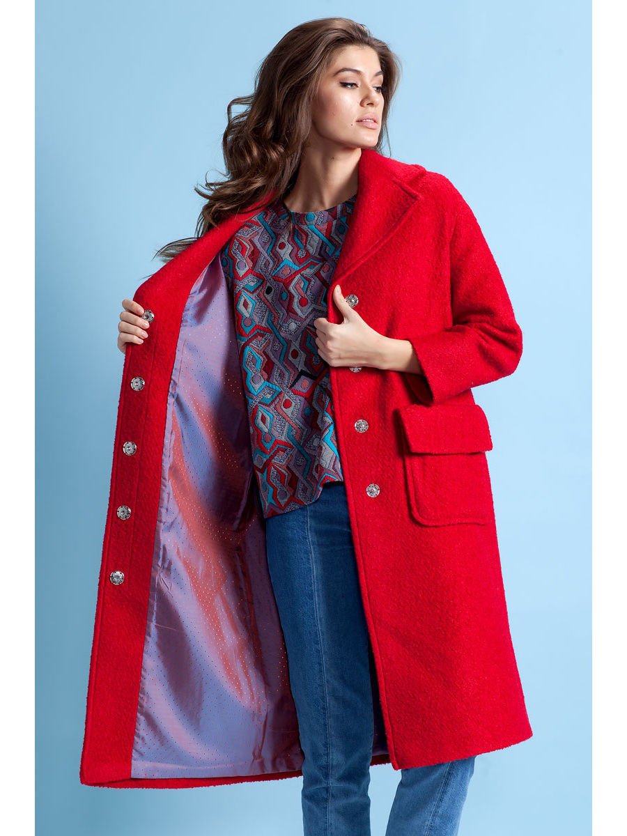 Длинное черное пальто с капюшоном