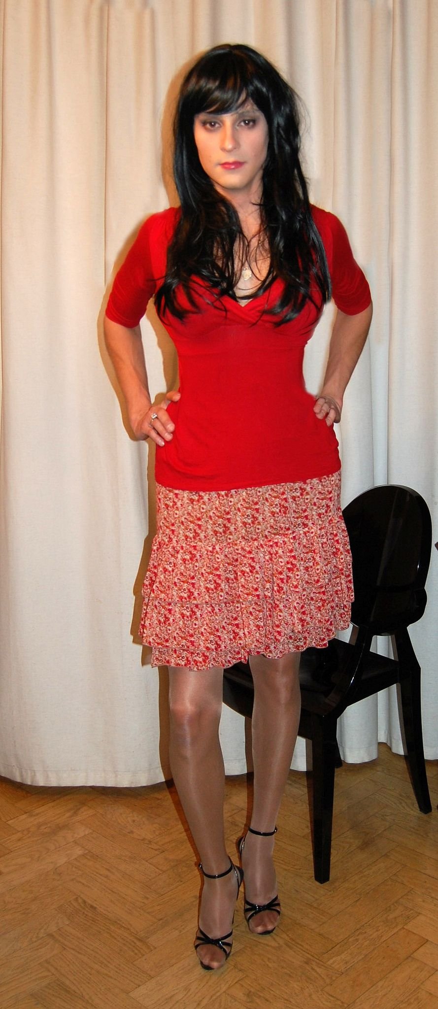 Трапы в чулках