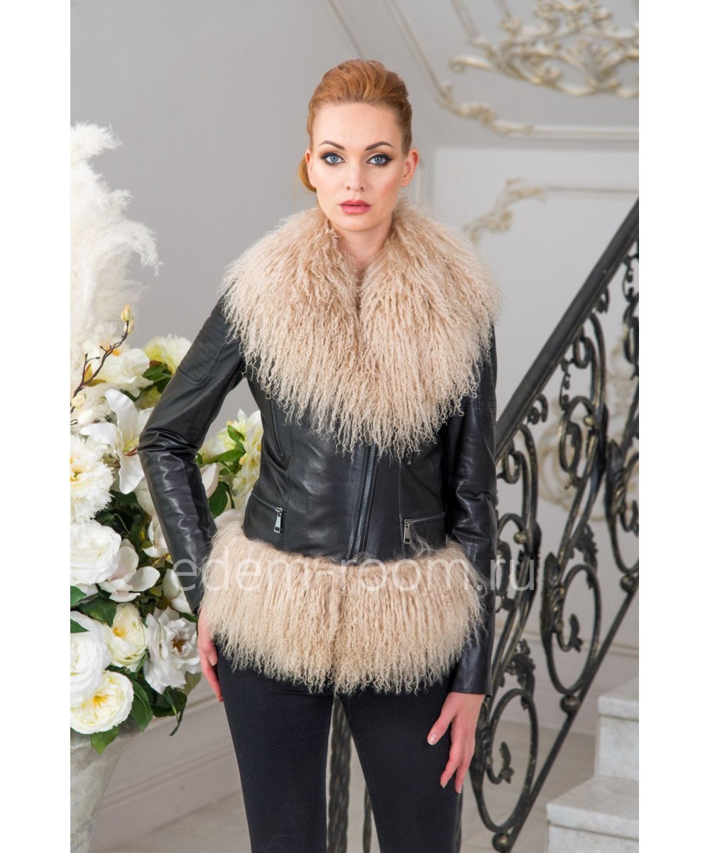 Шуба из ламы