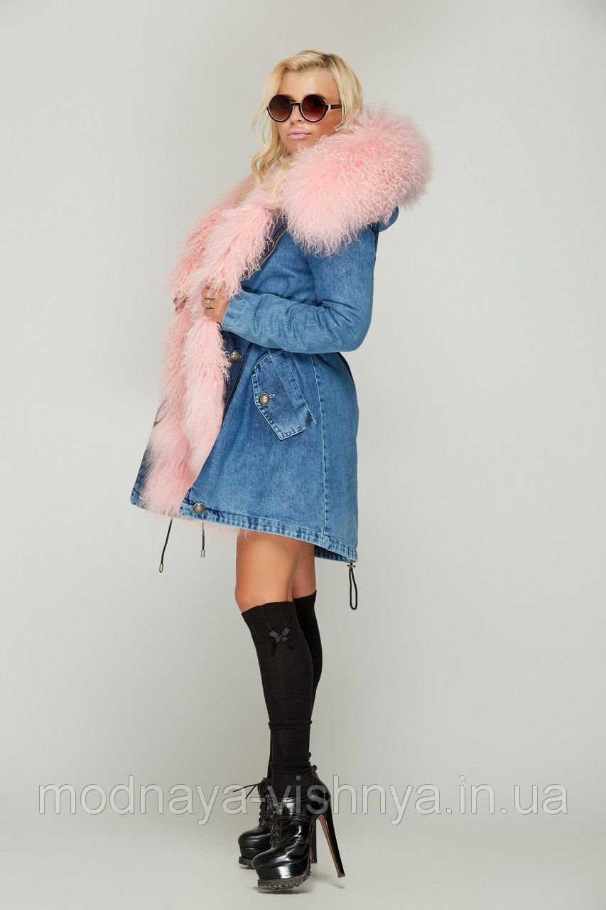 Пуховики Белиссимо Piumino с мехом ламы