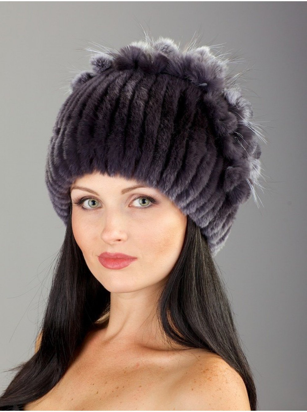 Вязаная кубанка "Иоанна