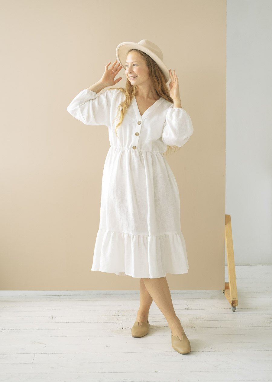 Платье из муслина